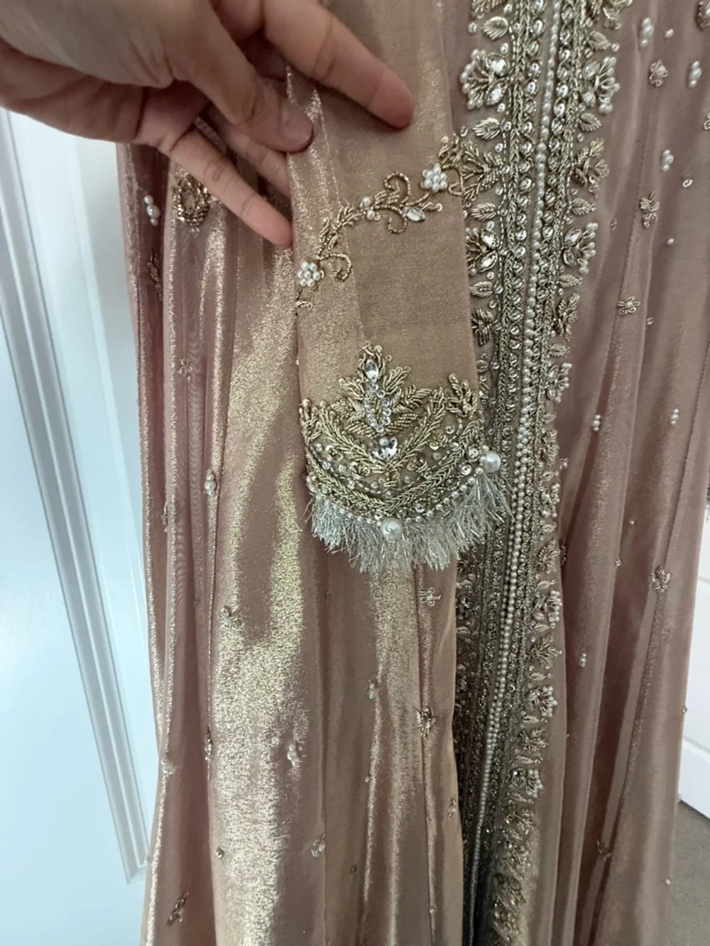 Zainab Zulfiqar formal lehnga with long shirt - Picture 7 of 13